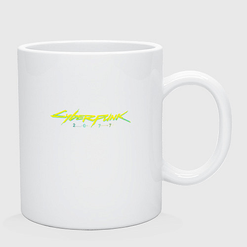 Кружка Cyberpunk, Luxury agario style / Белый – фото 2