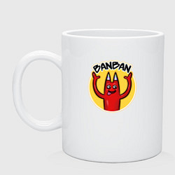Кружка керамическая Banban, цвет: белый