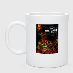 Кружка керамическая The Outlast Trials Лиланд Койл, цвет: белый