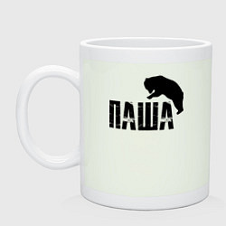 Кружка Паша и медведь
