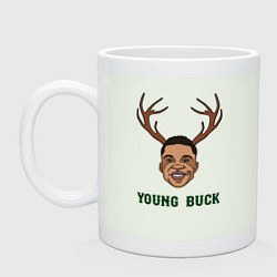 Кружка керамическая Young buck, цвет: фосфор