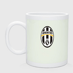 Кружка керамическая Juventus sport fc, цвет: фосфор