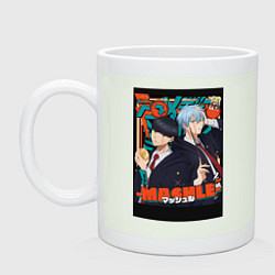 Кружка керамическая Мэш Бёрндэд, цвет: фосфор