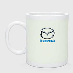 Кружка керамическая Mazda sport brend, цвет: фосфор