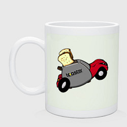 Кружка керамическая Smart 452 - Mad Toaster, цвет: фосфор