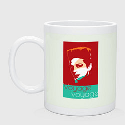 Кружка керамическая Voyage voyage, цвет: фосфор