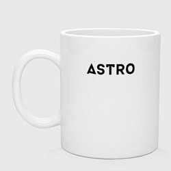 Кружка керамическая Astro, цвет: белый