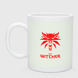 Кружка керамическая The witcher games, цвет: фосфор