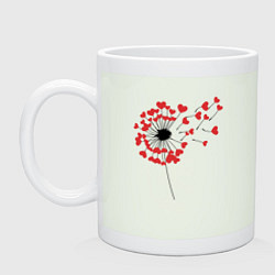 Кружка Одуванчик - сердечки