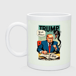 Кружка керамическая Trump - we are Venom meme, цвет: фосфор