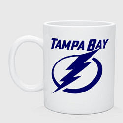 Кружка керамическая HC Tampa Bay, цвет: белый