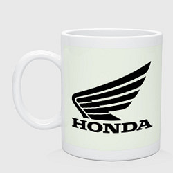 Кружка керамическая Honda Motor, цвет: фосфор