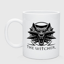 Кружка керамическая The Witcher 3, цвет: белый
