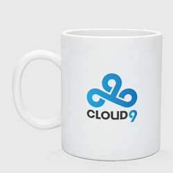 Кружка керамическая Cloud9, цвет: белый