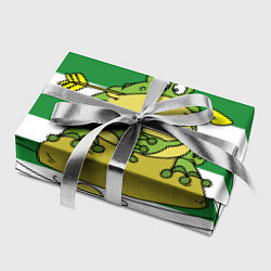 Бумага для упаковки Царевна лягушка, цвет: 3D-принт — фото 2