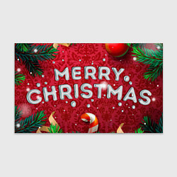 Бумага для упаковки Merry Christmas, цвет: 3D-принт
