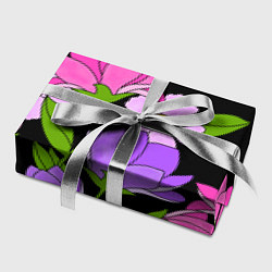 Бумага для упаковки Ночные цветы, цвет: 3D-принт — фото 2