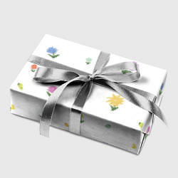 Бумага для упаковки Цветы и бабочки, цвет: 3D-принт — фото 2