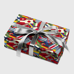 Бумага для упаковки Страны Мира, цвет: 3D-принт — фото 2