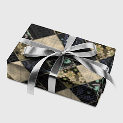 Бумага для упаковки Лоскутное шитье, цвет: 3D-принт — фото 2