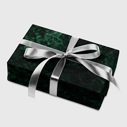 Бумага для упаковки Темно-зеленый мраморный узор, цвет: 3D-принт — фото 2