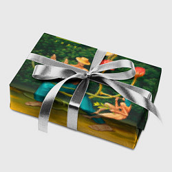 Бумага для упаковки Мумий Тролль – Лира, цвет: 3D-принт — фото 2