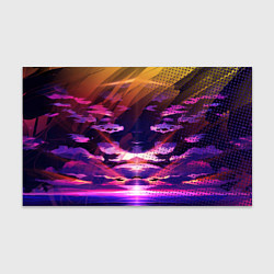 Бумага для упаковки Закат Облака, цвет: 3D-принт