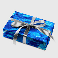 Бумага для упаковки Голубая Вода Текстура, цвет: 3D-принт — фото 2