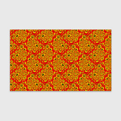 Бумага для упаковки Хохломские узоры, цвет: 3D-принт