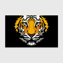 Бумага для упаковки Суровый взгляд тигра, цвет: 3D-принт