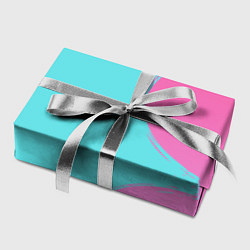 Бумага для упаковки Розово-голубой градиент, цвет: 3D-принт — фото 2