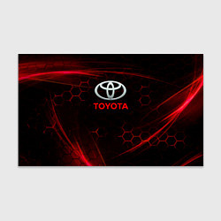 Бумага для упаковки Toyota Неоновые соты, цвет: 3D-принт