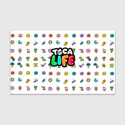 Бумага для упаковки Логотип Toca Boca Тока Бока, цвет: 3D-принт