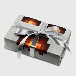 Бумага для упаковки МАЙНКРАФТ, ГАСТ ОГНЕННЫЙ, цвет: 3D-принт — фото 2