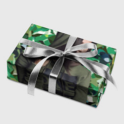 Бумага для упаковки Olga Buzova - camouflage, цвет: 3D-принт — фото 2