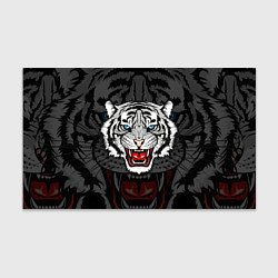 Бумага для упаковки ЧЁРНЫЙ ТИГР BLACK TIGER УЗОР, цвет: 3D-принт