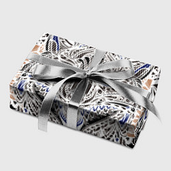 Бумага для упаковки БЕЛАЯ ЭТНИЧЕСКА ЛИСА WHITE FOX, цвет: 3D-принт — фото 2