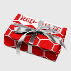 Бумага для упаковки Красно-Белая Сила, цвет: 3D-принт — фото 2