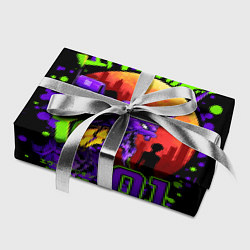 Бумага для упаковки Евангелион - Neon Genesis Evangelion, цвет: 3D-принт — фото 2