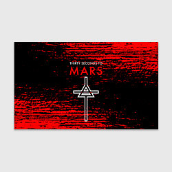 Бумага для упаковки 30 Seconds to Mars - До марса 30 сек, цвет: 3D-принт