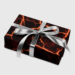Бумага для упаковки Раскаленная лаваhot lava, цвет: 3D-принт — фото 2