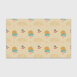 Бумага для упаковки Китайский орнамент Феникс, цвет: 3D-принт