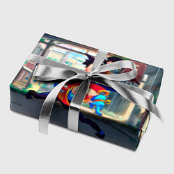 Бумага для упаковки ГРОМ И ФЭНГ БРАВЛ СТАРС, цвет: 3D-принт — фото 2