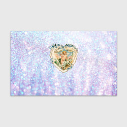 Бумага для упаковки Ангел в сердце День Святого Валентина, цвет: 3D-принт