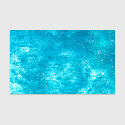 Бумага для упаковки Голубой океан Голубая вода, цвет: 3D-принт