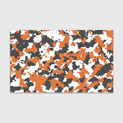 Бумага для упаковки Orange Camo, цвет: 3D-принт