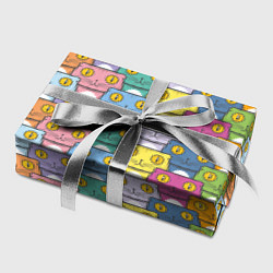 Бумага для упаковки FamousNiki патерн, цвет: 3D-принт — фото 2