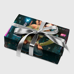 Бумага для упаковки Panam Панам Cyberpunk2077, цвет: 3D-принт — фото 2