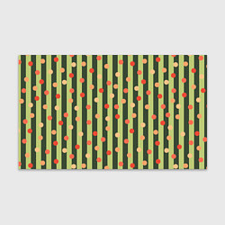 Бумага для упаковки Забавный полосато-гороховый принт, цвет: 3D-принт