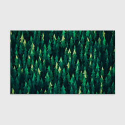 Бумага для упаковки Еловый лес spruce forest, цвет: 3D-принт